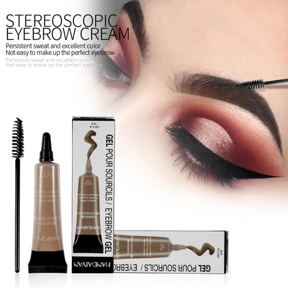 HANDAIYAN Waterproof Stereoscopic Eyebrow Cream Natural Brow